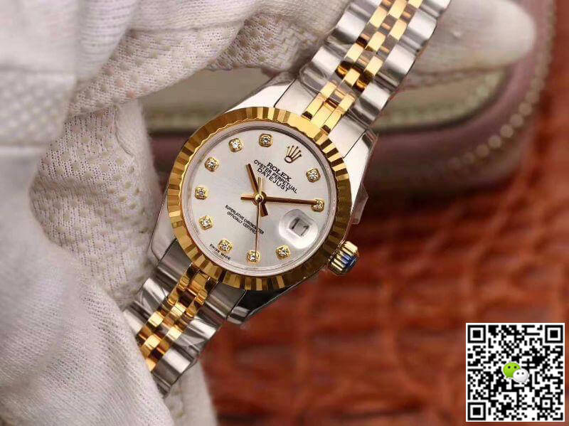 Replica R01ex Lady Datejust 28MM 1:1 Best Edition Swiss Original Imported NH05 18K Gold Plated