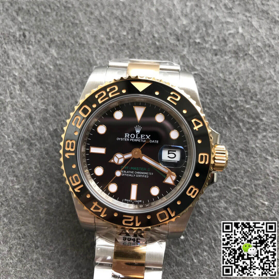 Replica R01ex GMT Master II 116713-LN-78203 1:1 Best Edition AR Factory Black Dial