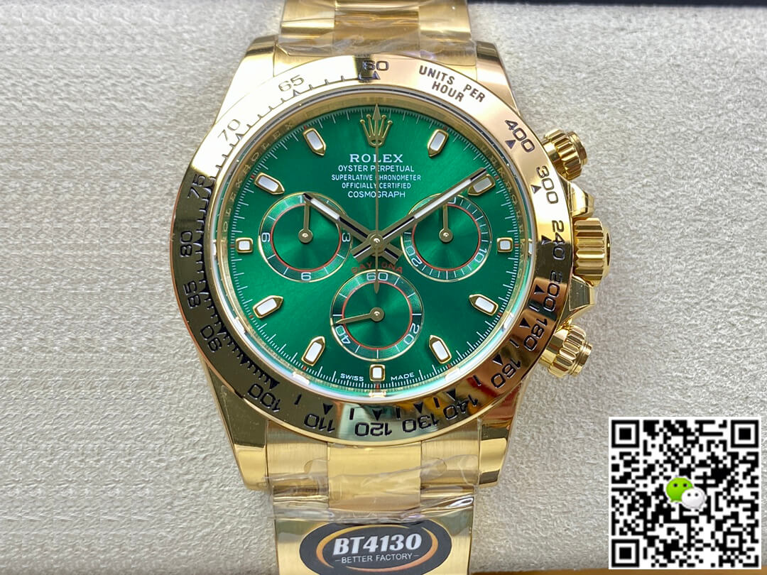 Replica R01ex Daytona M116508-0013 1:1 Best Edition BT Factory Green Dial