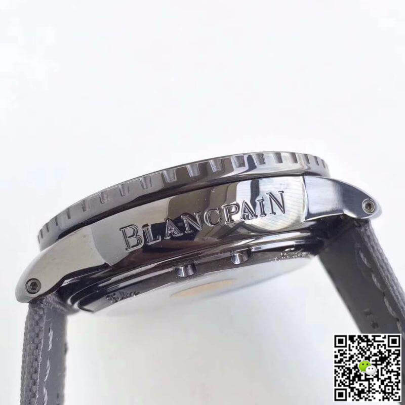 Replica Blancpain Fifty Fathoms 5015-11C30-52 ZF Factory Mechanical Watches 1:1 Best Edition Swiss ETA1315 Black Dial