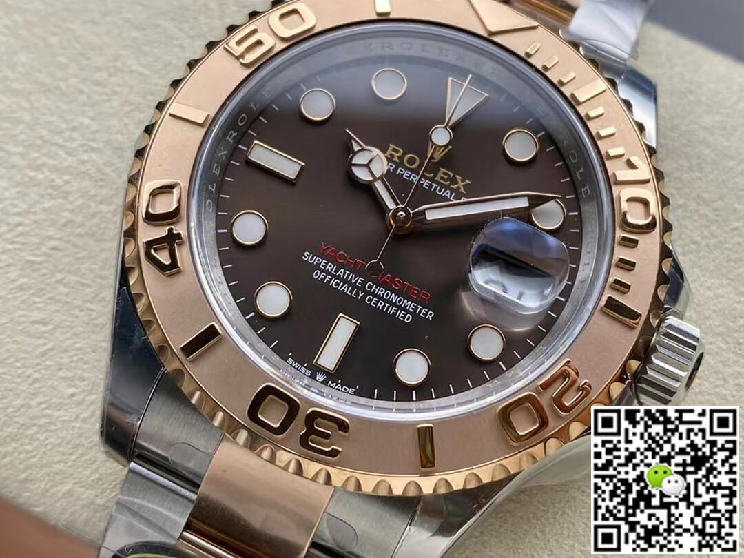 Replica R01ex Yacht Master M126621-0001 1:1 Best Edition Clean Factory Chocolate Dial