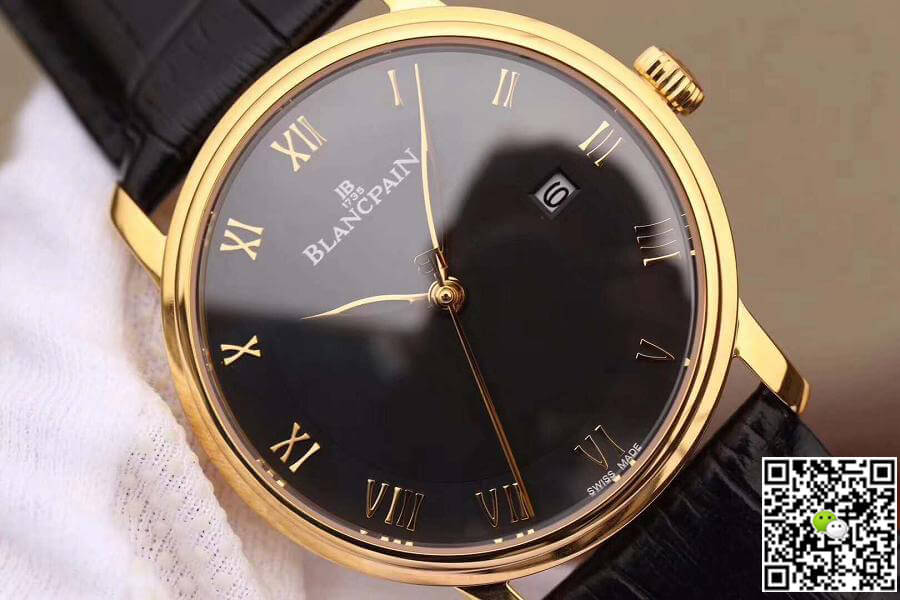 Replica Blancpain Villeret Ultraplate 6651-1127-55B ZF Factory 1:1 Best Edition Swiss ETA1151