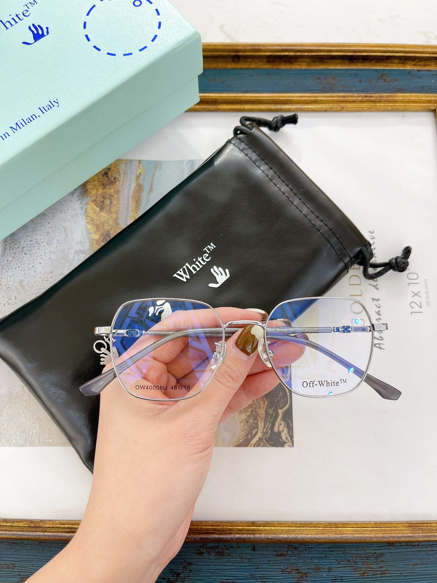 Off white glasses