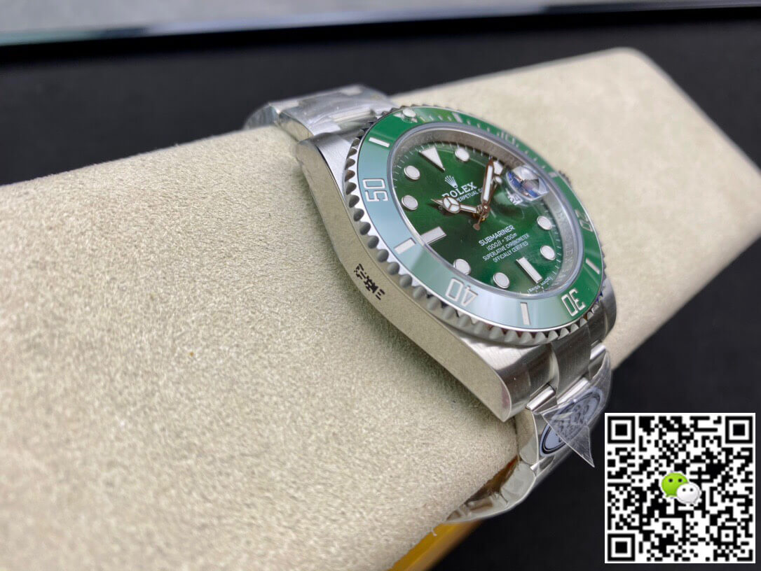 R01ex Submariner Replica 116610LV-97200 1:1 Best Edition Clean Factory V4 Green Dial