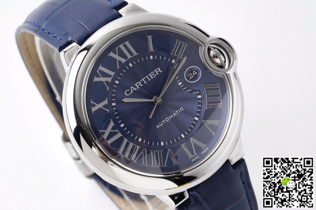 Replica Ballon Bleu De Ca*t1er 42MM WSBB0027 1:1 Best Edition AF Factory Blue Dial
