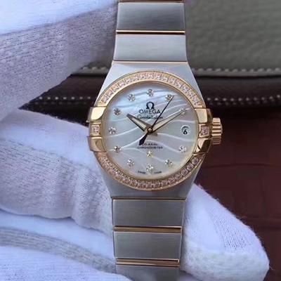 Replica 0me*ga Constellation Double Eagle Lady 3S Factory 1:1 Best Edition Swiss ETA8520