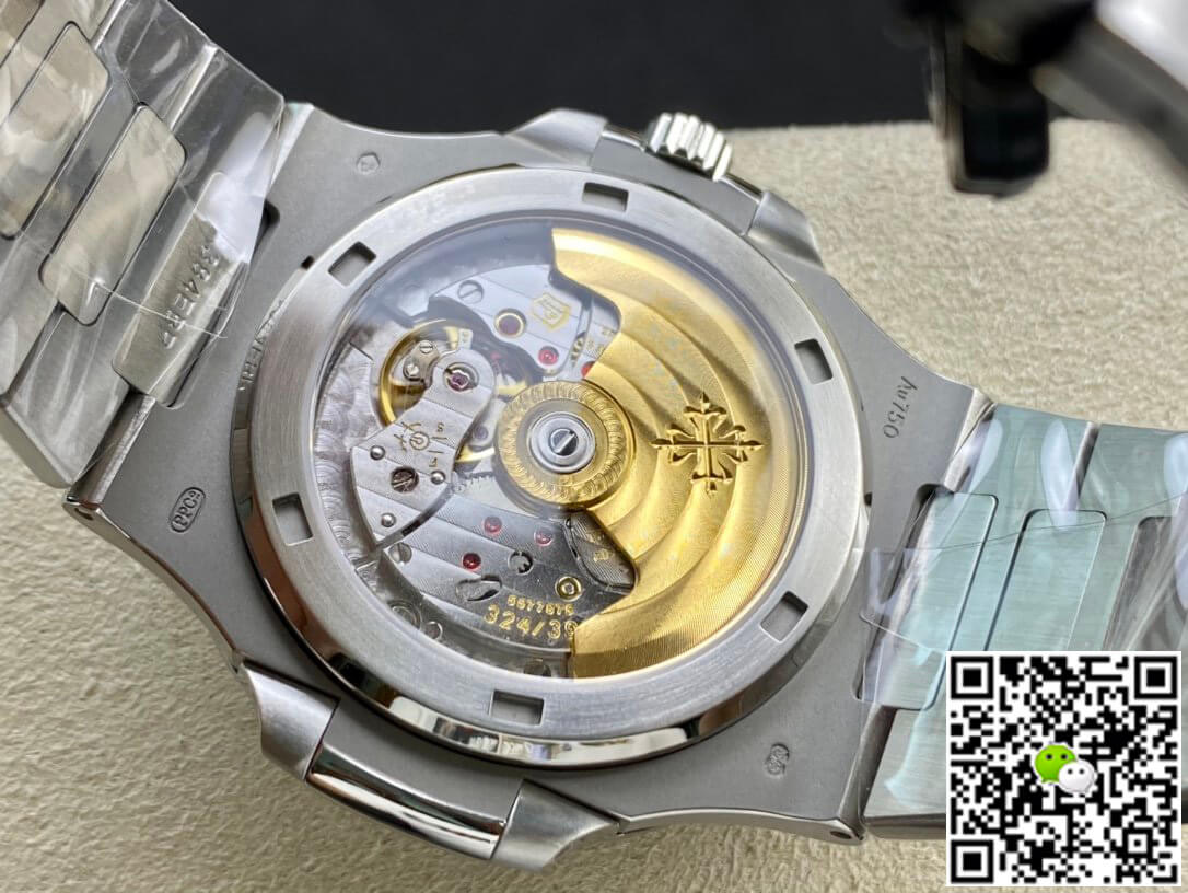 Replica Pat*k Phi1i*pe Nautilus 5713/1G-010 1:1 Best Edition PPF Factory V4 Blue Dial Swiss ETA324