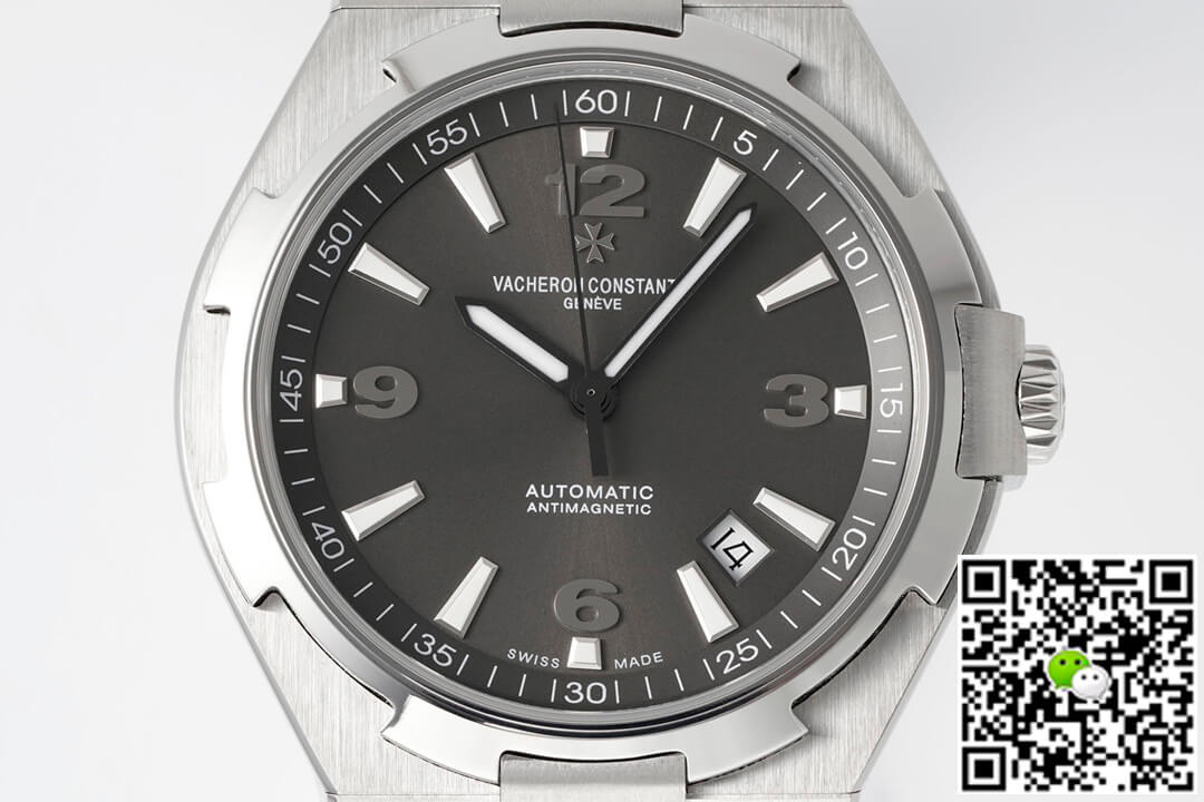 Replica Vacheron C0nstan1n Overseas 47040 1:1 Best Edition PPF Factory Stainless Steel Gray Dial