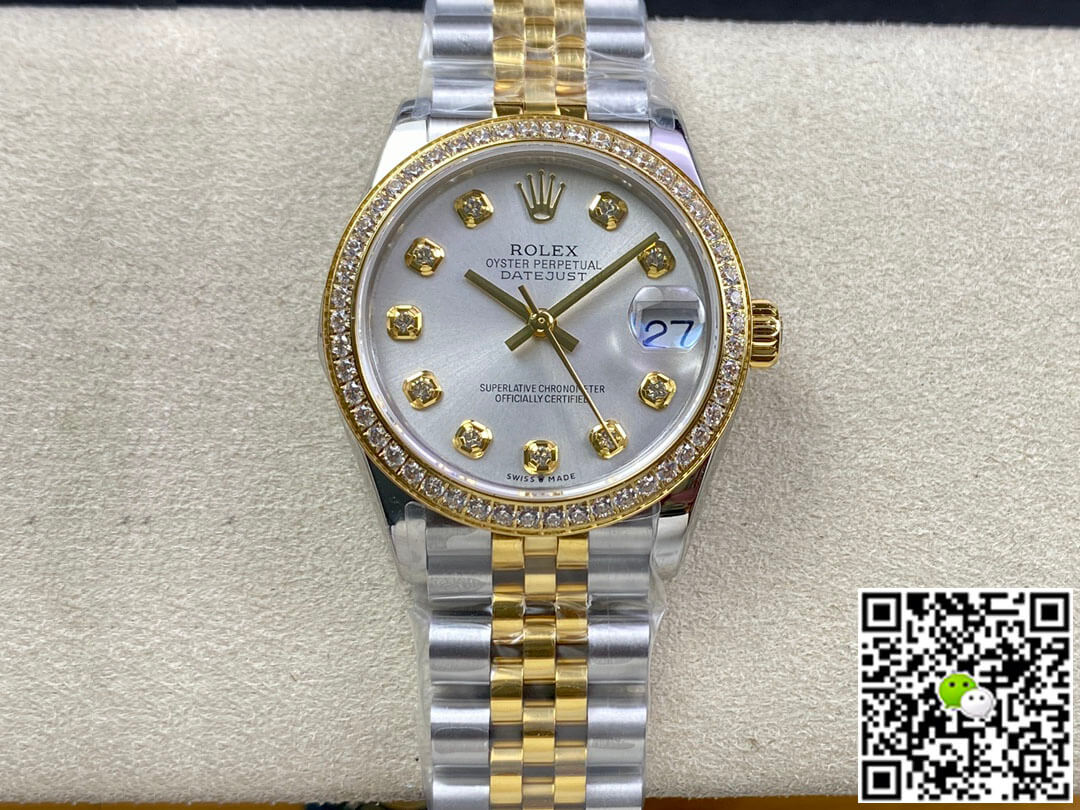Replica R01ex Datejust M278383RBR-0020 31MM 1:1 Best Edition EW Factory Silver Dial