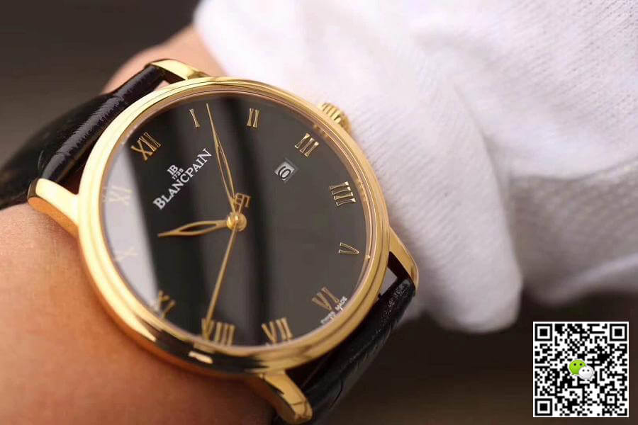 Replica Blancpain Villeret Ultraplate 6651-1127-55B ZF Factory 1:1 Best Edition Swiss ETA1151