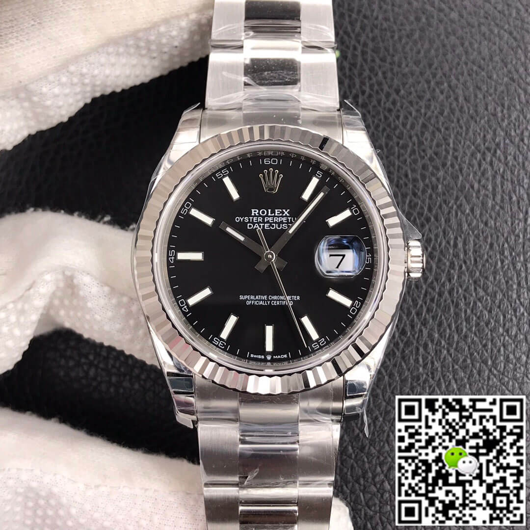 Replica R01ex Datejust M126334-0017 1:1 Best Edition VS Factory Black Dial