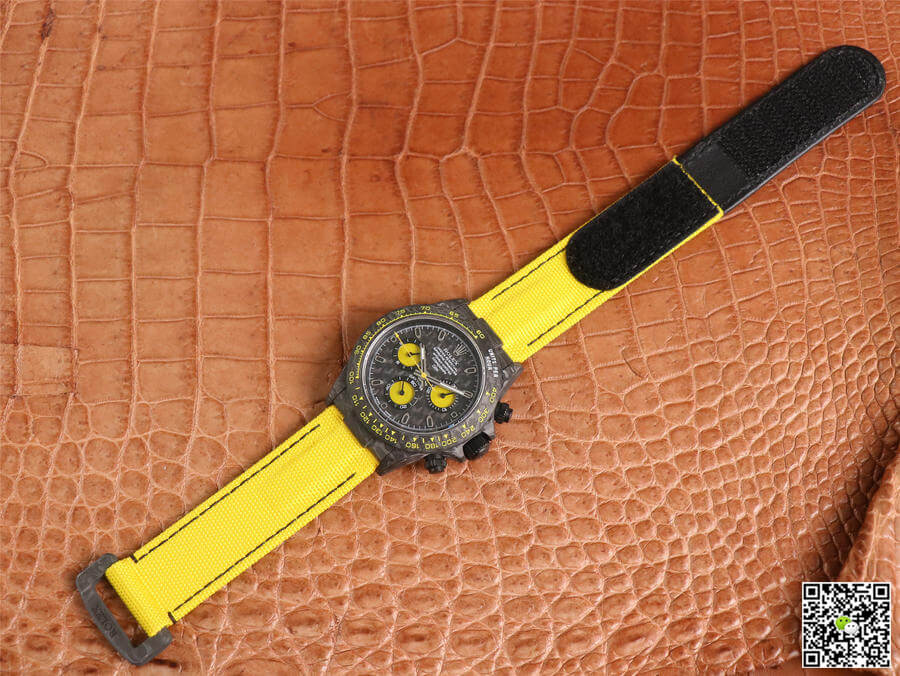 Replica R01ex Daytona Diw Retrofit Version 1:1 Best Edition WWF Factory Carbon Fiber Dial
