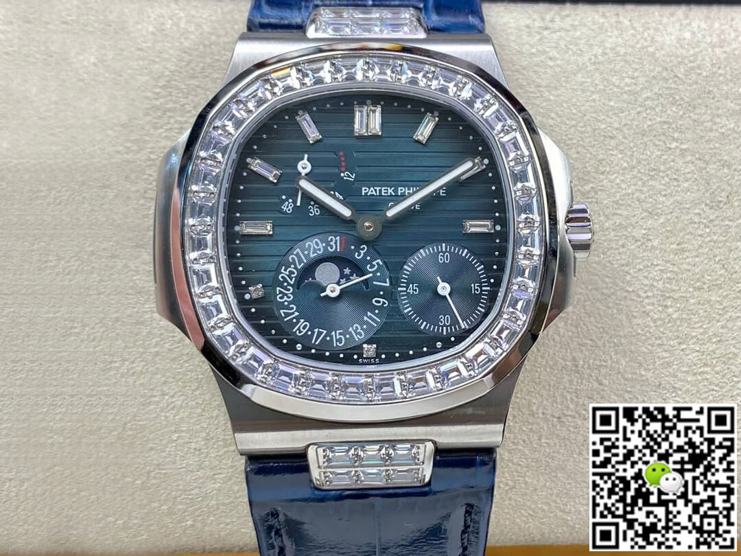 Replica Pat*k Phi1i*pe Nautilus 5724G-001 1:1 Best Edition GR Factory Blue Strap
