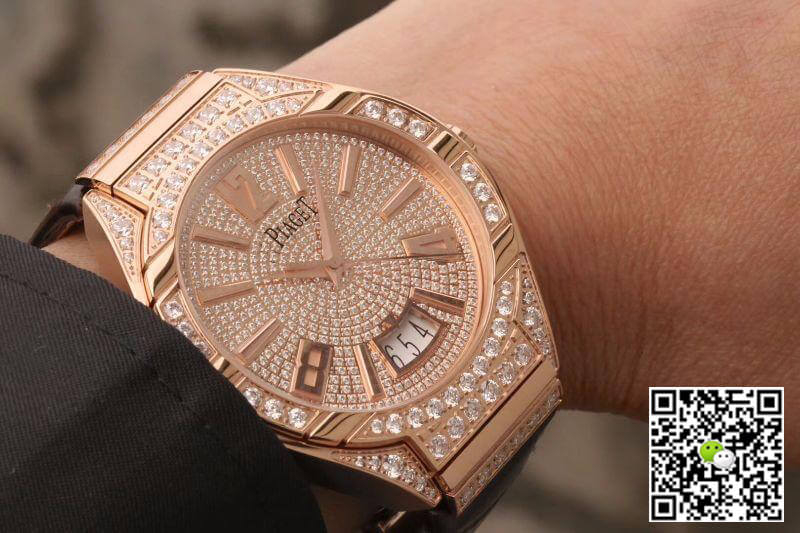 Replica Piaget Polo MKS Factory 1:1 Best Edition Swiss ETA9015 to 800P 18K Rose-gold Plated