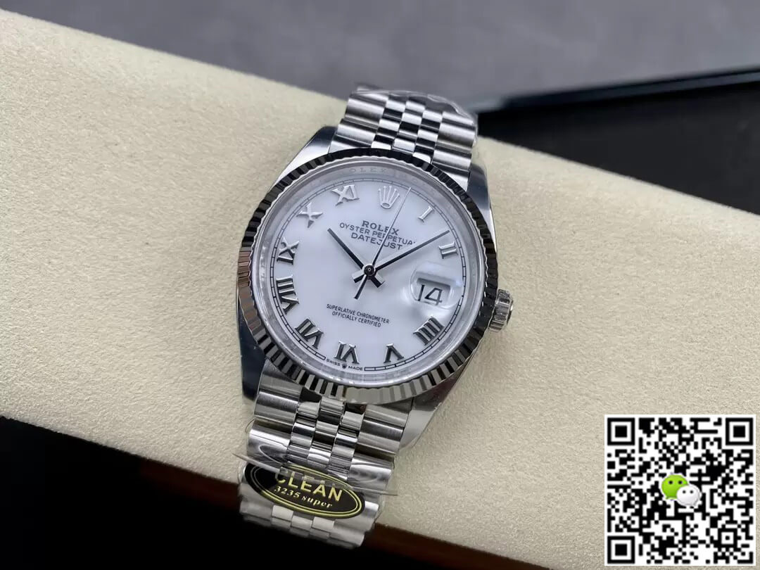 Replica R01ex Datejust M126234-0025 36MM 1:1 Best Edition Clean Factory Stainless Steel