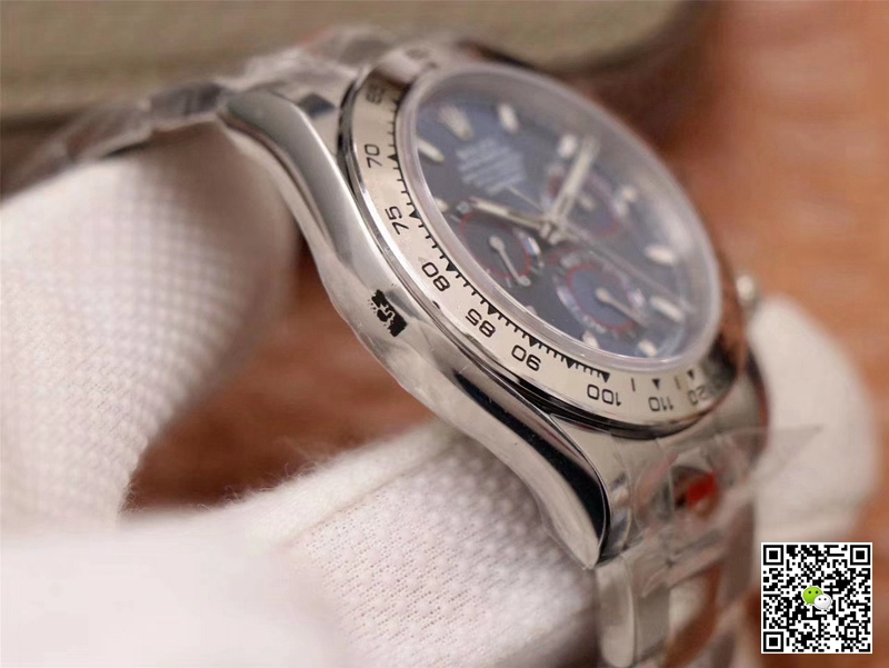 R01ex Daytona Replica Cosmograph 116509-78599 1:1 Best Edition Noob Factory Blue Dial Swiss ETA4130