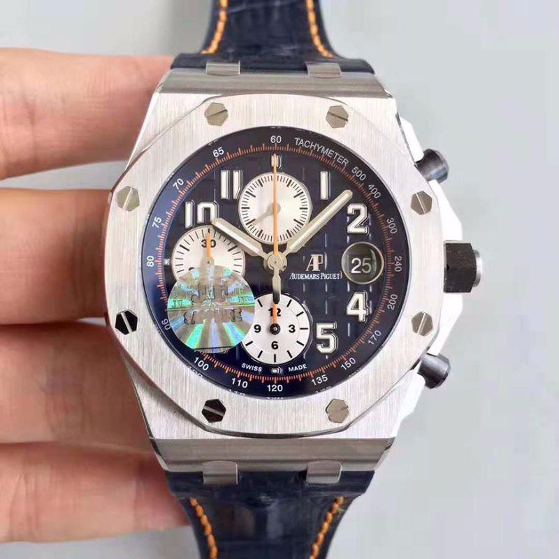 Replica Audemars P1g*et Royal Oak Offshore 26470ST.OO.A027CA.01 JF Factory 1:1 Best Edition Swiss ETA3126 Blue Dial