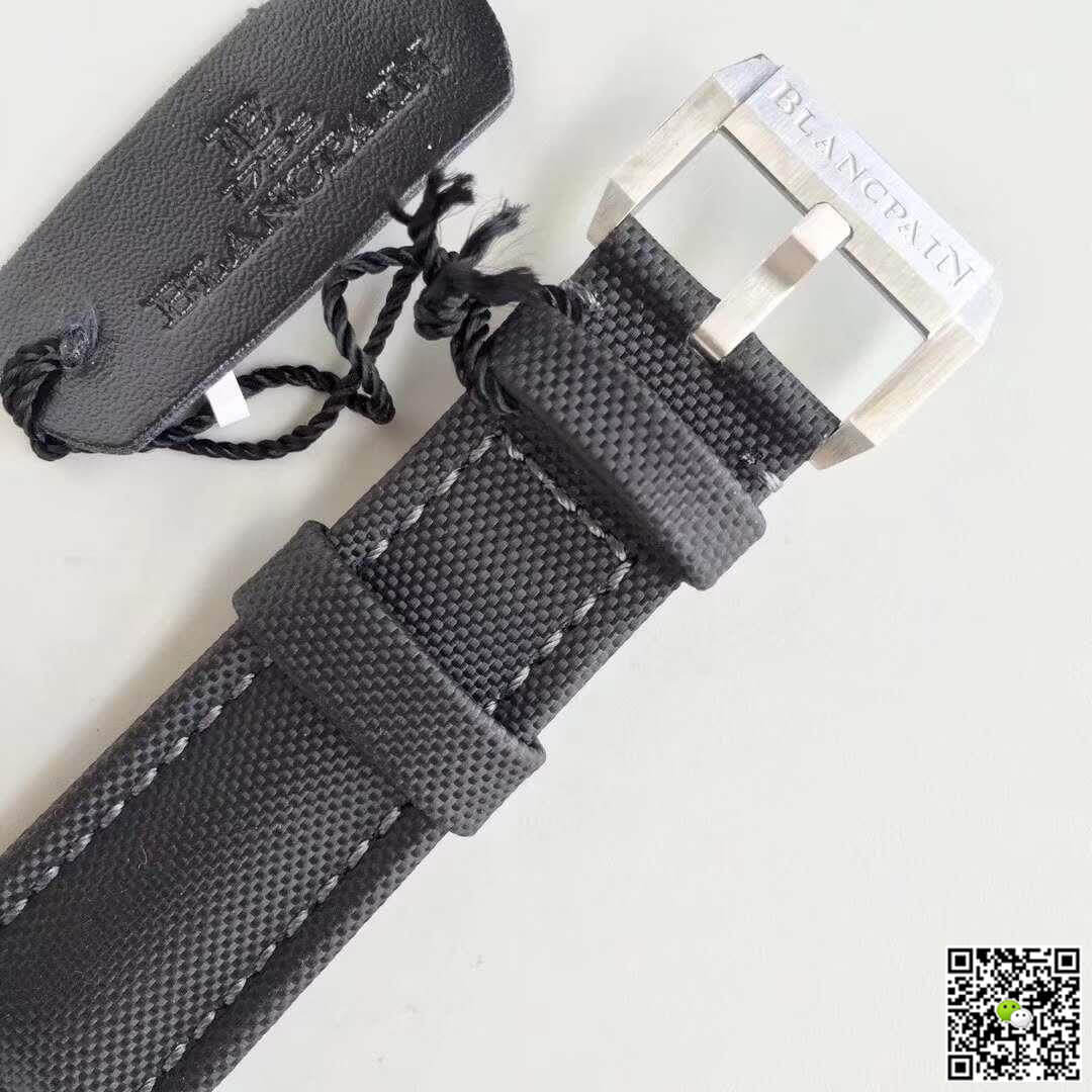 Replica Blancpain Fifty Fathoms Bathyscaphe 5000-1110-B52A ZF Factory 1:1 Best Edition Swiss ETA1315