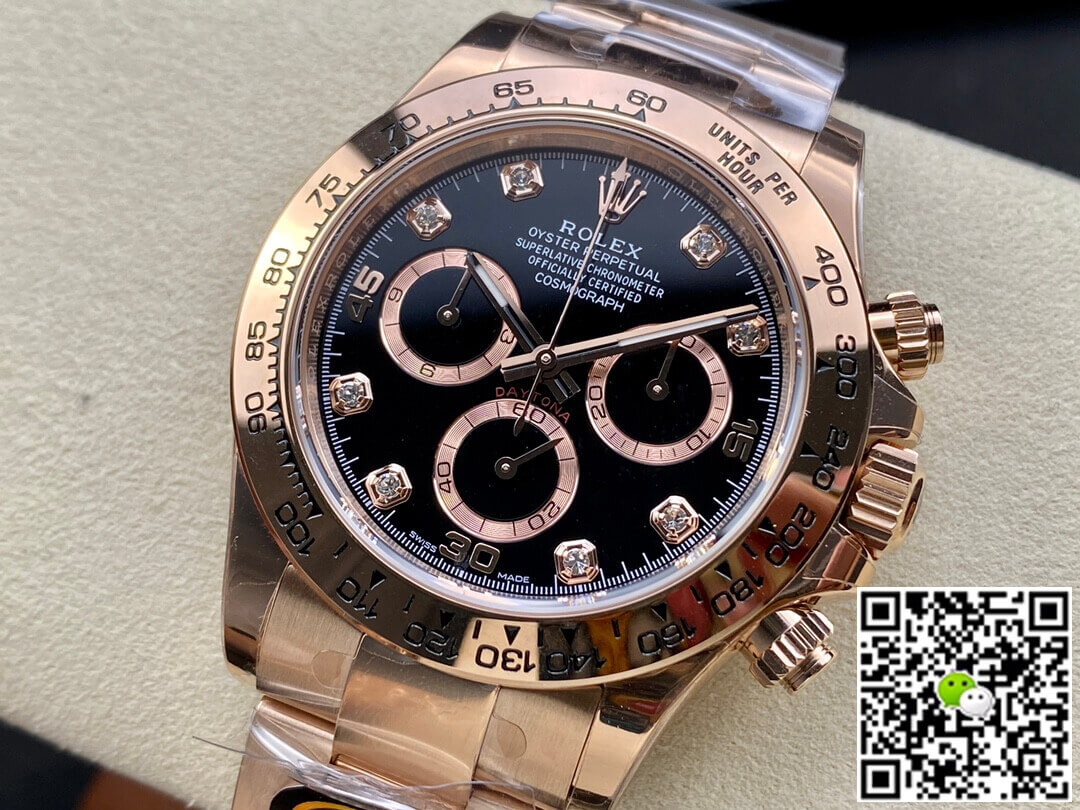 Replica R01ex Daytona M116505-0015 1:1 Best Edition BT Factory D1am0nd-set Dial