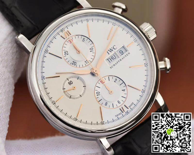Replica IWC Portofino Chronograph 42mm Multi-function IW391022 ZF Factory 1:1 Best Edition Swiss ETA7750