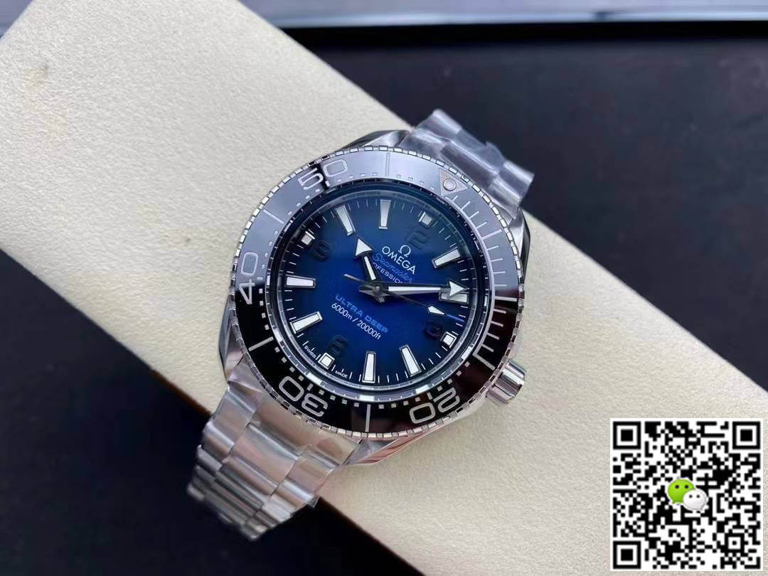 Replica 0me*ga Seamaster 215.30.46.21.03.001 1:1 Best Edition VS Factory Blue Dial
