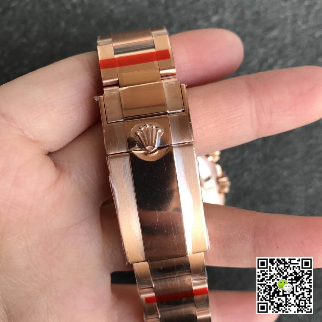 Replica R01ex Daytona m116505-0011 1:1 Best Edition Noob Factory Brown Dial