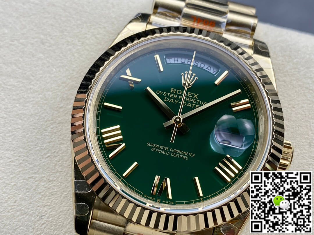 Replica R01ex Day Date M228238-0061 1:1 Best Edition GM Factory Green Dial