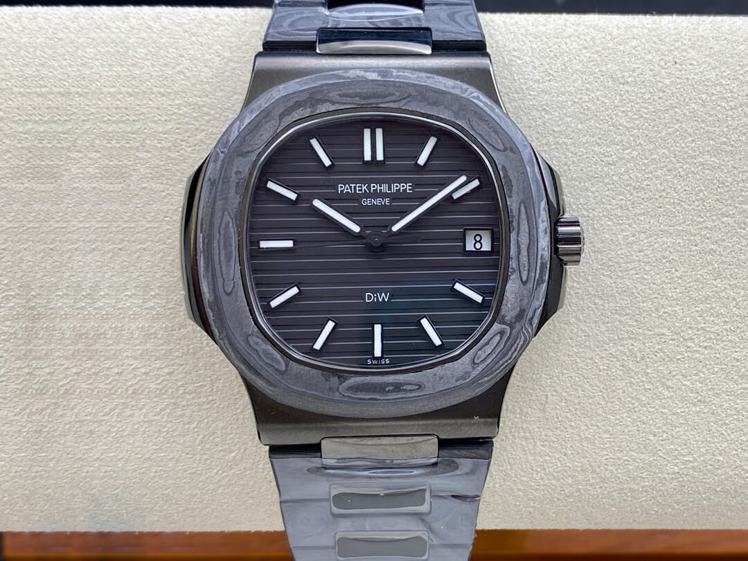 Replica Pat*k Phi1i*pe Nautilus 5711 DiW 1:1 Best Edition Black Dial