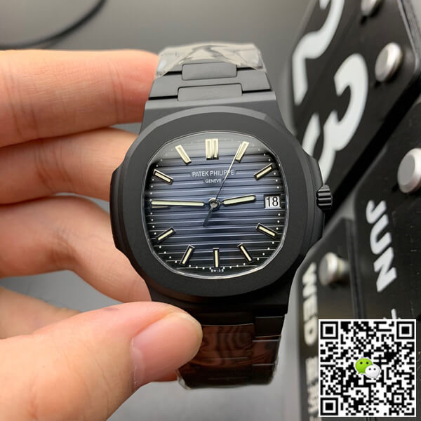 Replica Pat*k Phi1i*pe Nautilus 1:1 Best Edition PPF Factory V4 DCL Version Blue Dial