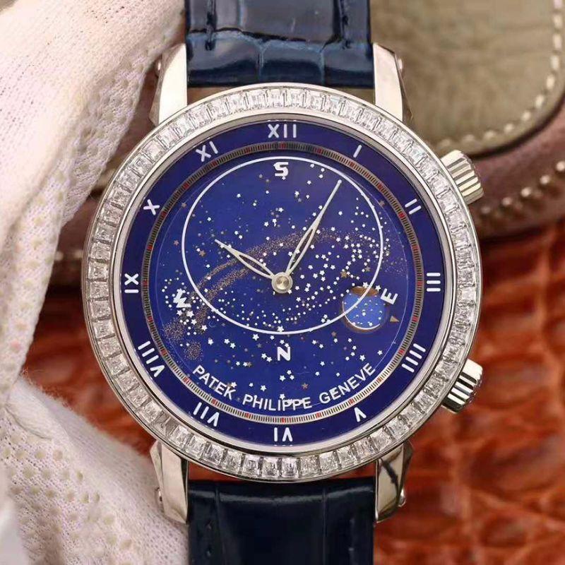 Replica Pat*k Phi1i*pe Grand Complications 5102G TW Factory Men Watches 1:1 Best Edition Swiss ETA240 Blue Dial