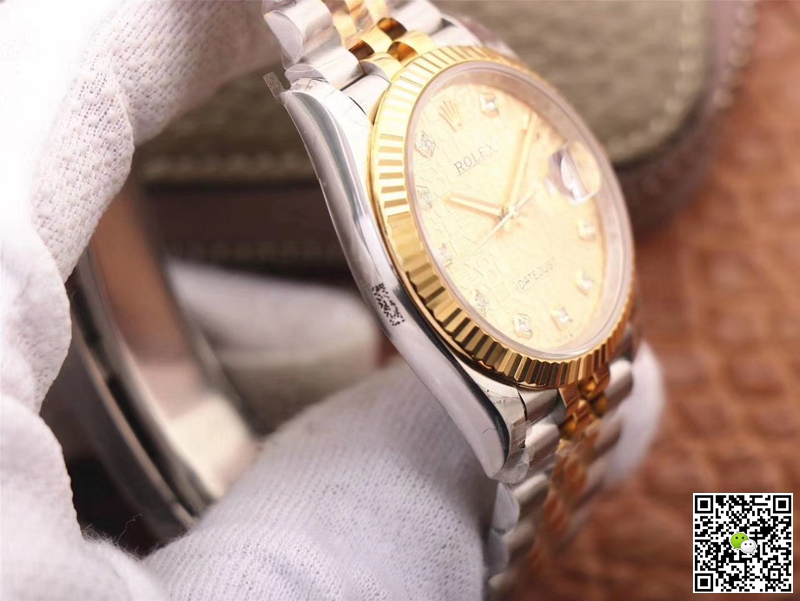 Replica R01ex Datejust M126233-0033 1:1 Best Edition Champagne Dial