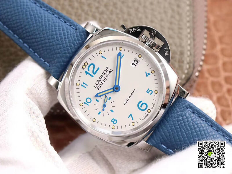 Replica Pa*e*a1 Luminor Due PAM906 1:1 Best Edition VS Factory White Dial Swiss ETA