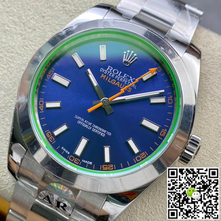 Replica R01ex Milgauss 116400GV AR Factory 1:1 Best Edition Swiss ETA3131