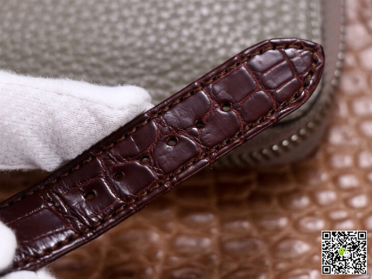 Replica Pat*k Phi1i*pe Nautilus 5712GR-001 1:1 Best Edition PF Factory Rose Gold Leather Belt