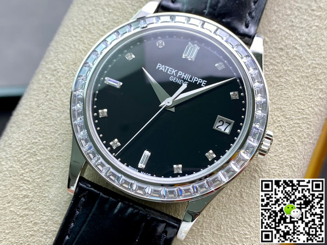 Replica Pat*k Phi1i*pe Calatrava 5298P-012 1:1 Best Edition ZF Factory Black Dial