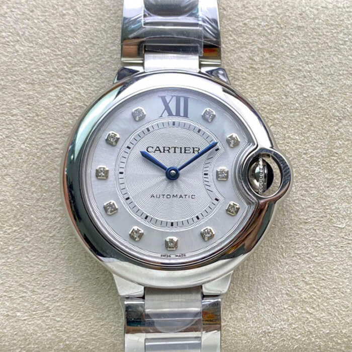 Replica Ballon Bleu De Ca*t1er WE902074 33MM 1:1 Best Edition V6 Factory White Dial