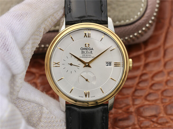 Replica 0me*ga De Ville 424.53.40.21.02.002 1:1 Best Edition ZF Factory Yellow Gold