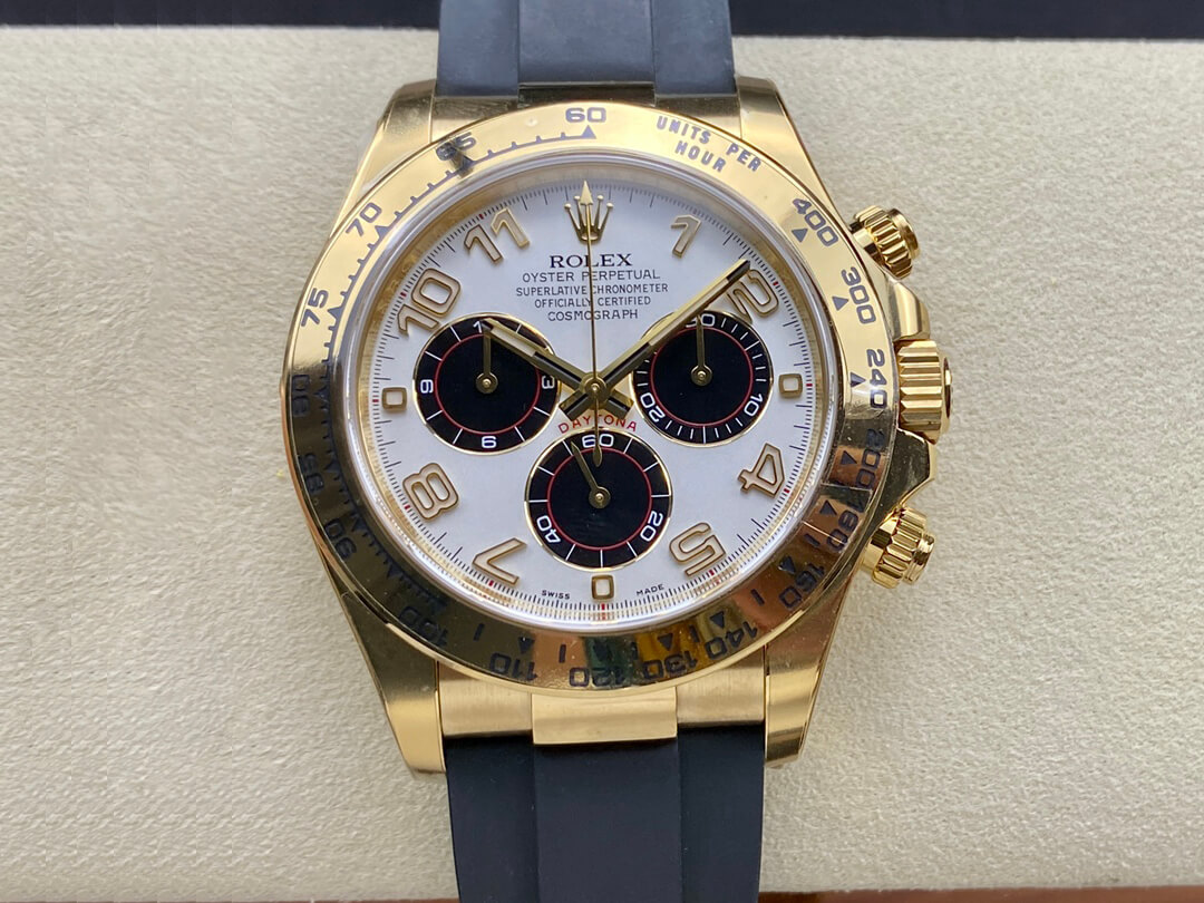 Replica R01ex Cosmograph Daytona 116528 1:1 Best Edition Clean Factory Rubber Strap