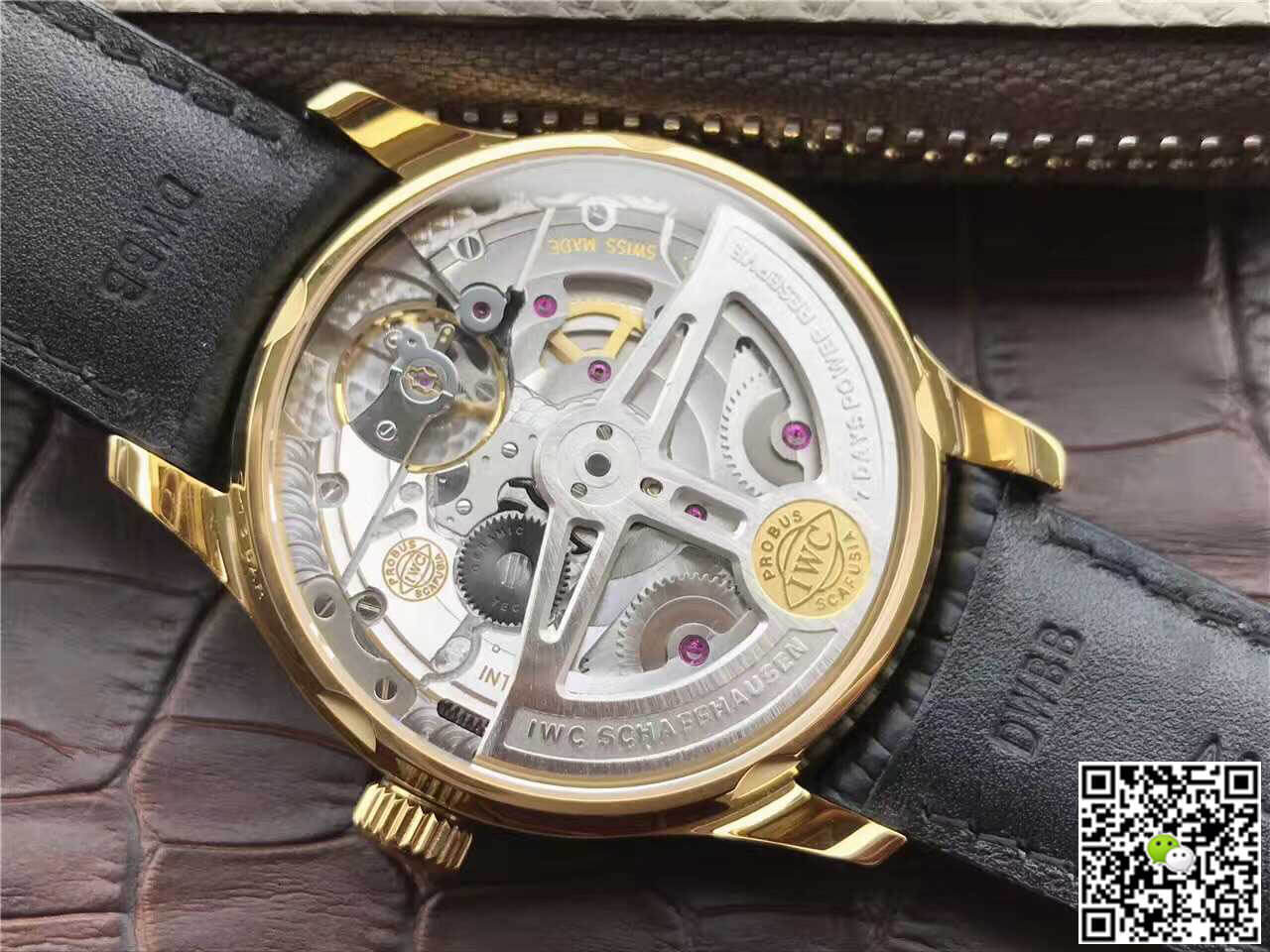 Replica IWC Portugieser IW500101 1:1 Best Edition ZF Factory Black Dial