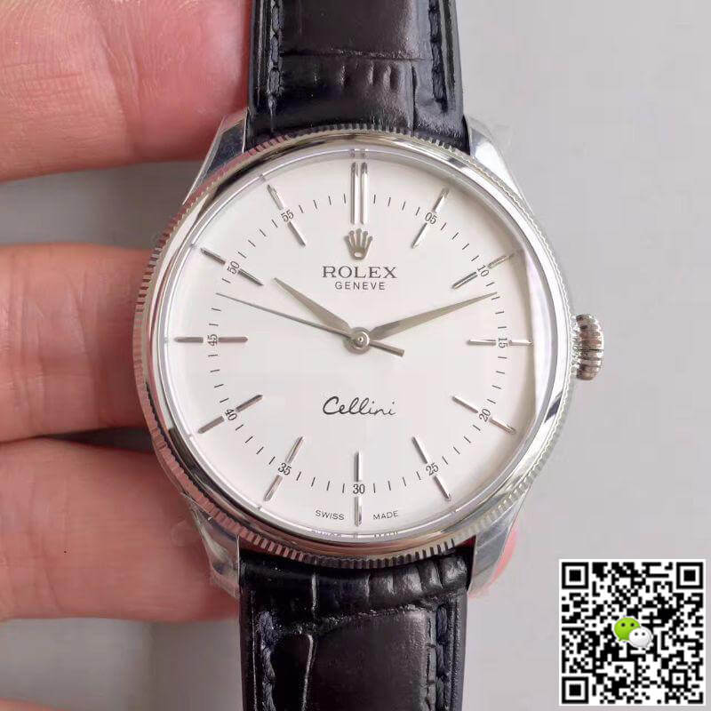 Replica R01ex Cellini 50509 MKS Factory 1:1 Best Edition Swiss ETA3132 White Dial