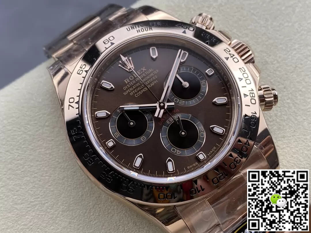 Replica R01ex Daytona M116505-0013 1:1 Best Edition BT Factory Chocolate Dial