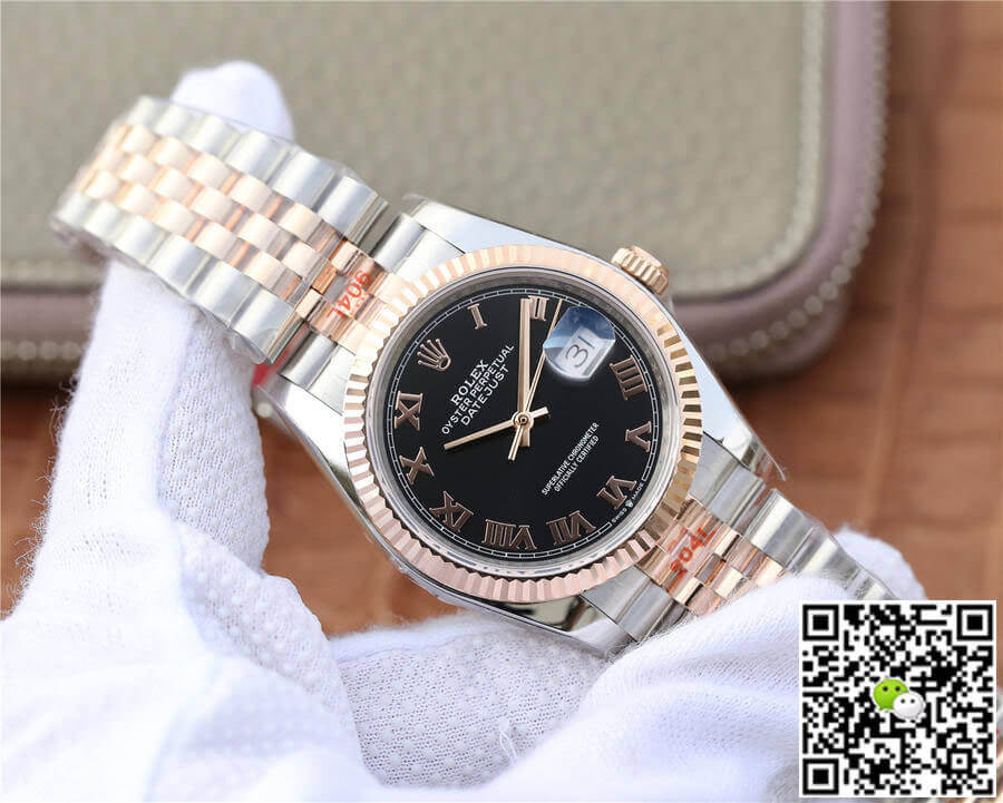 Replica R01ex Datejust 116231 36MM 1:1 Best Edition GM Factory Black Dial