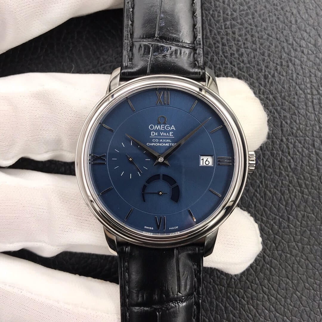 Replica 0me*ga De Ville 424.13.40.21.03.001 1:1 Best Edition ZF Factory Blue Dial