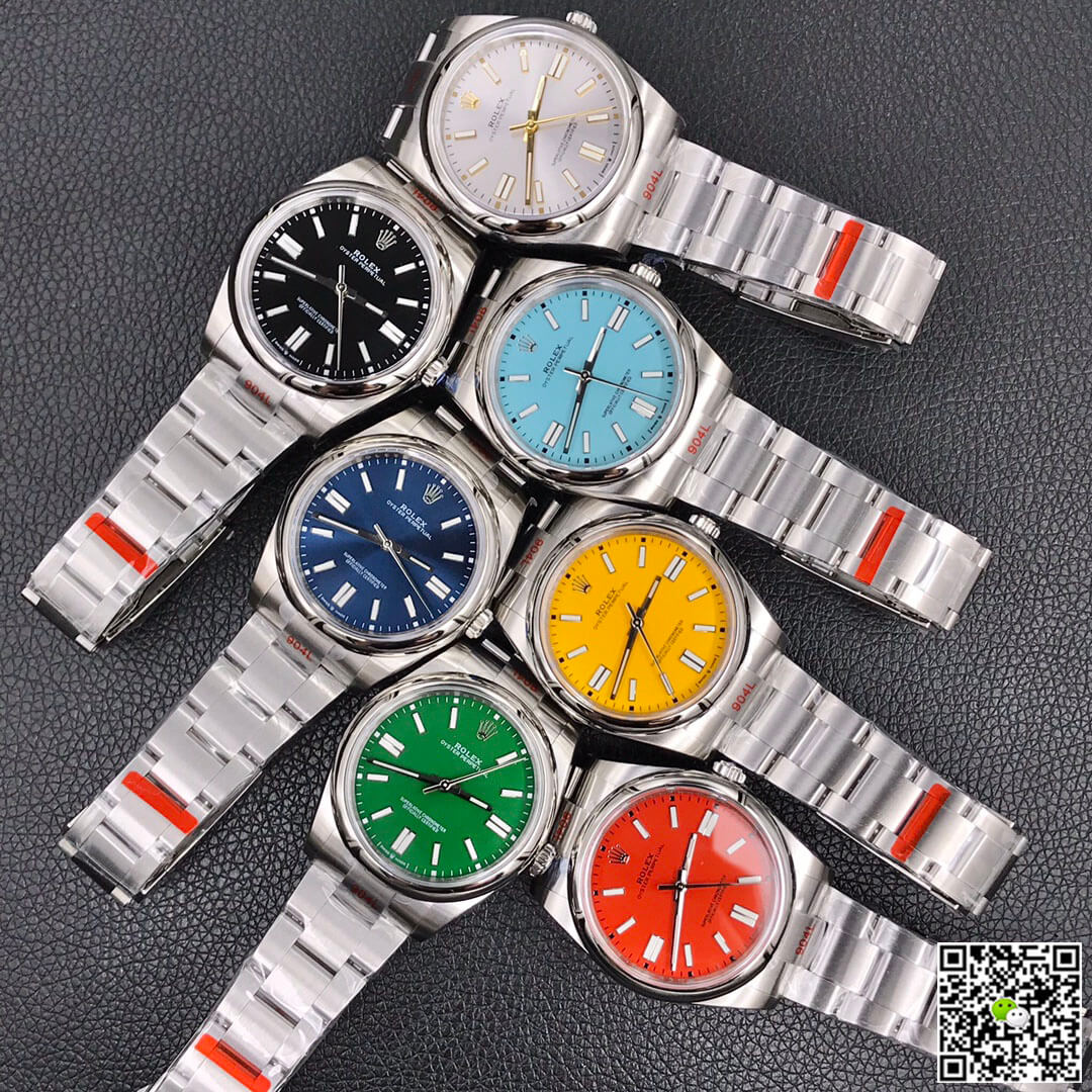 Replica R01ex Oyster Perpetual M124300-0003 41MM 1:1 Best Edition EW Factory Stainless Steel