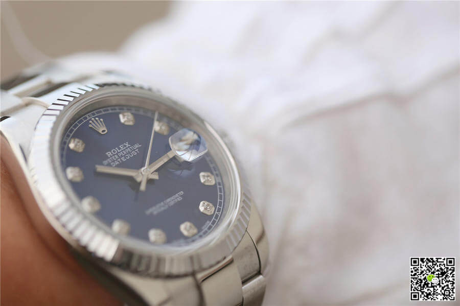 Replica R01ex Datejust M126334-0015 1:1 Best Edition EW Factory Blue Dial