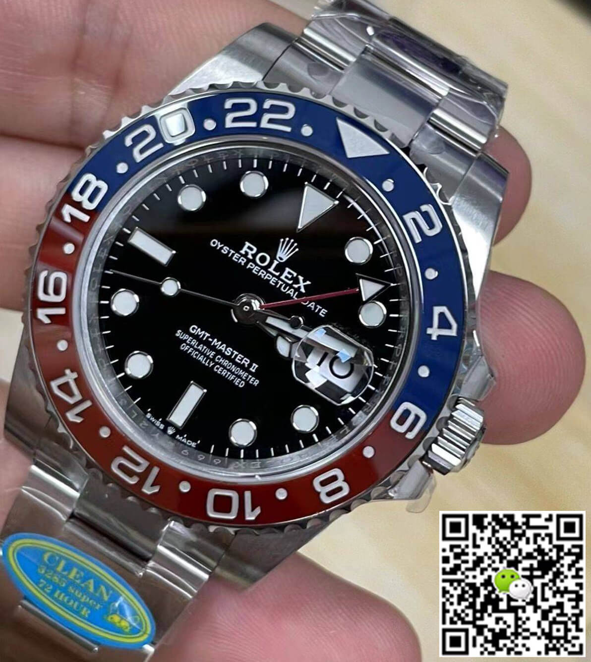 Replica R01ex GMT Master II M126710BLRO-0002 1:1 Best Edition Clean Factory V2 Black Dial