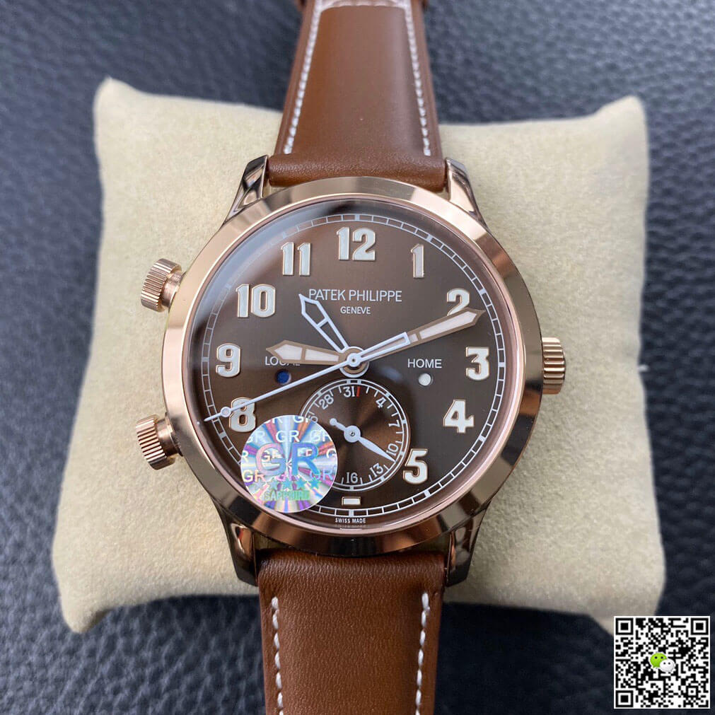 Replica Pat*k Phi1i*pe Calatrava 5524R-001 1:1 Best Edition GR Factory Brown Dial