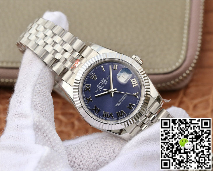 Replica R01ex Datejust 36MM 1:1 Best Edition GM Factory Blue Dial