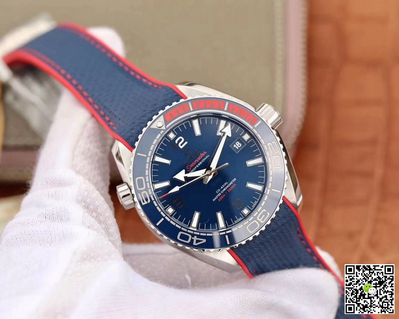 Replica 0me*ga Seamaster 522.32.44.21.03.001 1:1 Best Edition VS Factory Blue Dial Swiss ETA8900