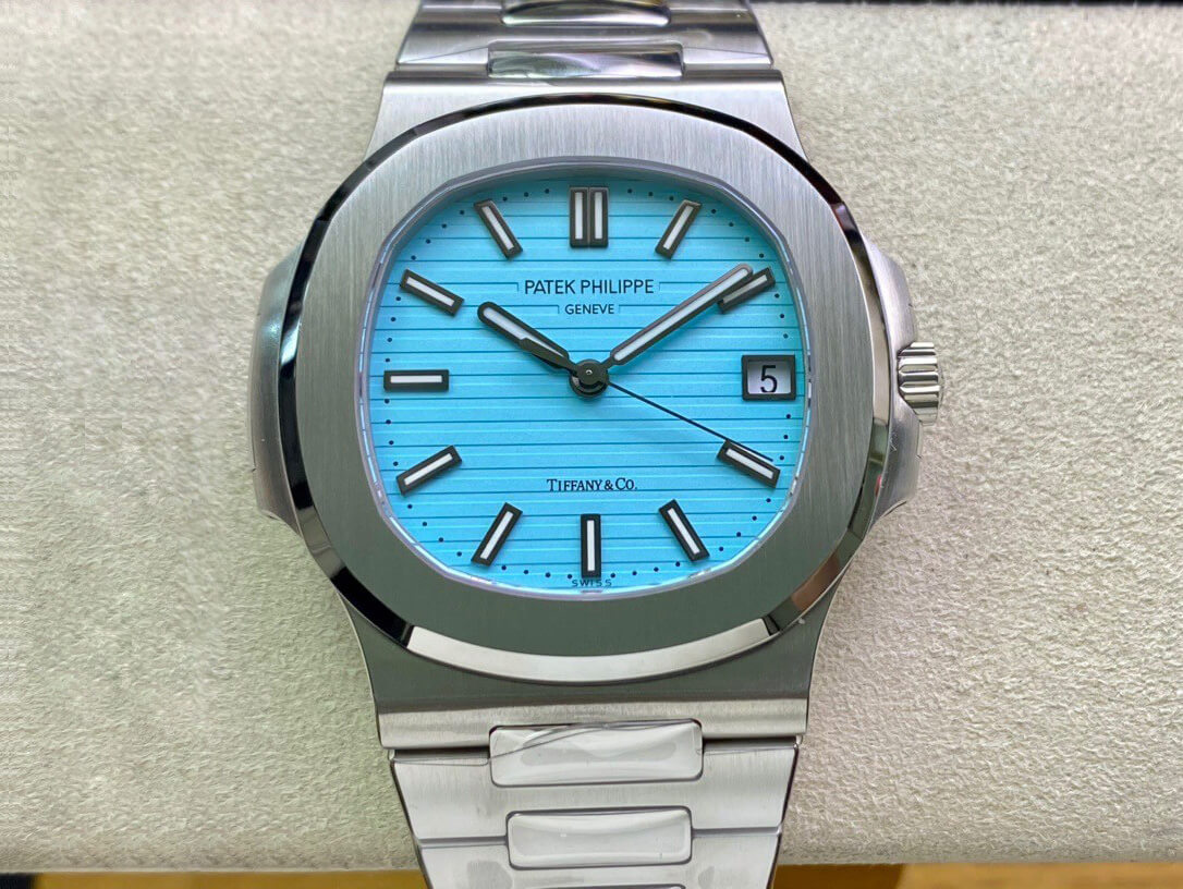Replica Pat*k Phi1i*pe Nautilus 5711/1A-018 170th Anniversary 1:1 Best Edition PPF Factory T*f*ny Blue Dial